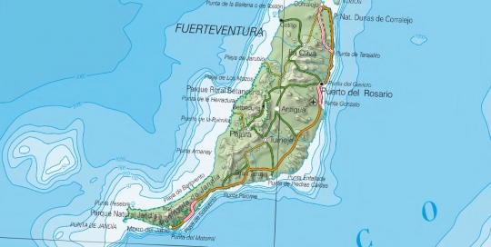 Cartografía Fuerteventura
